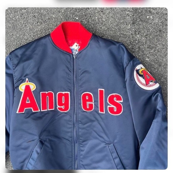 STARTER Other - 1990s Anaheim Angles Starter Bomber Jacket size M